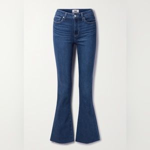 PAIGE Laurel Canyon high-rise flared jeans